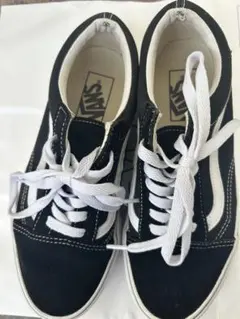 Vans 厚底スニーカー ブラック/ホワイト