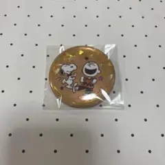 スヌーピー　PEANUTE シークレットホログラム缶バッジ　チャーリーブラウン