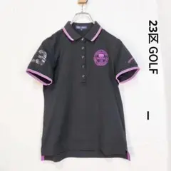 タグ付き 未使用 23区GOLF ポロシャツ ネイビー ゴルフ - メルカリ