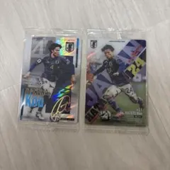 ツインウエハース サッカー日本代表　板倉・旗手