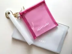 ジル・スチュアート雑誌付録スケルトンジップケース