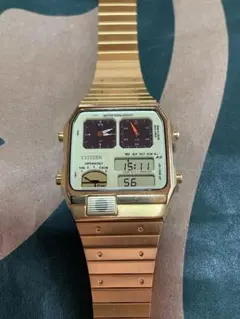【レアカラー！70's VTG】シチズン クォーツ デジアナ 1st model CITIZEN シチズン デジアナ クォーツ 8950-084608Y レトロ | Shop at