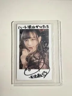 雪平莉左　漫画アクション直筆サイン入りチェキ 雪平莉左 漫画アクション直筆サイン入りチェキ - メルカリ