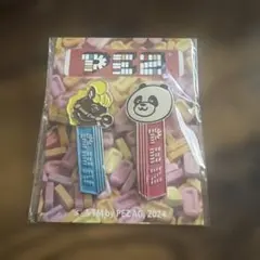 PEZ ペッツ ピンバッジ 2個セット 馬 パンダ