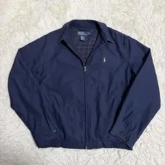 【極美品】ポロバイラルフローレン スウィングトップ ピーチスキン Sサイズ