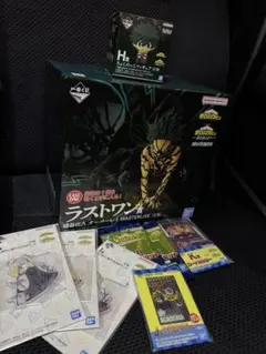 ヒロアカ　一番くじ　ラストワン賞　緑谷出久　オーバーレイ　フィギュア