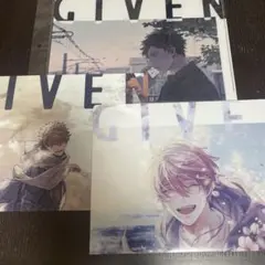 ギヴン　クリアファイルセット　ギヴン展