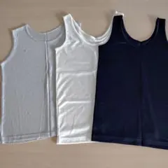 タンクトップ 3枚セット ノースリーブ インナー