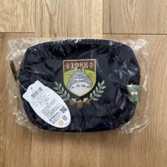 となりのトトロ ポーチ　ストライプトトロ