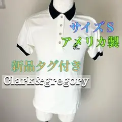 c526 Clark & Gregory ポロシャツ サイズS 新品タグ付き