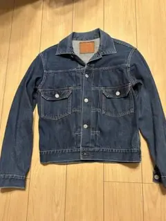 レザージャケット　セカンドタイプ トラッカージャケット Mサイズ BLUE BLUE - MODスーピマセルビッチデニム 2ndタイプ トラッカー