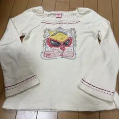 ヒスミニトレーナーししゅう美品130㎝ 定価15800円