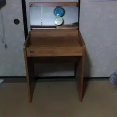 nico andニコアンド 木製ドレッサー ミラー付き - メルカリ