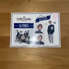 SixTONES 田中樹 1st Anniversary ステッカー