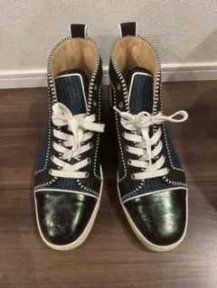 Christian Louboutin 美品　スニーカー ブラック/ブルー