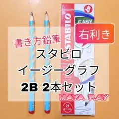 右利き 2B スタビロ かきかた鉛筆イージーグラフ STABILO 持ち方矯正のサムネイル