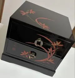 会津塗 漆塗り 引き出し 2段 工芸品 伝統 - メルカリ