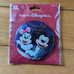 東京ディズニーシー バレンタインナイト2017 缶バッジ