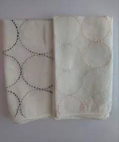 刺し子ふきん完成品 2枚