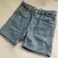 ZARA BABY デニムハーフパンツ 3-4歳 104cm