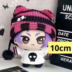 ぬいぐるみ服10cm 着ぐるみ 着せ替えぬい服 ぬい活 y2k 猫耳帽 ピンク