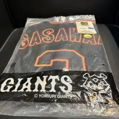【新品未使用】ジャイアンツ　ユニフォームtシャツ　小笠原　黒