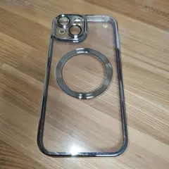 HiPOTSUN iPhone15ケース MagSafe対応シルバー
