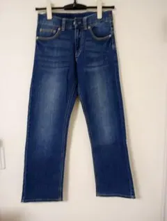 ストレートデニム パンツ 140cm