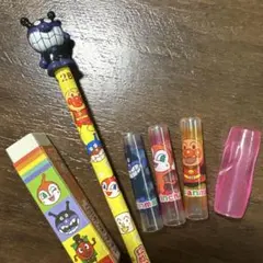 アンパンマン　バイキンマン　鉛筆　キャップ　消しゴム　まとめ売り