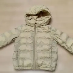 UNIQLO　キッズ　中綿ジャケット　アウター　イエロー