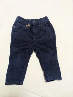 ラルフローレン　コーデュロイネイビーパンツ80