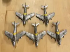 世界の戦闘機シリーズ　第二弾 F-86F セイバー 5機セット