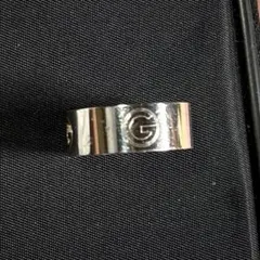 ★【GUCCI】オープン　G　ロゴ　リング　１６号