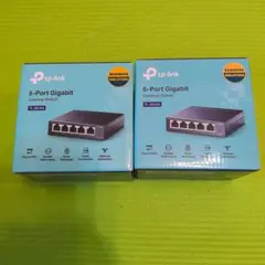 tp-link 5-Port Gigabit Switch ２個セット