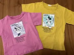 breeze 半袖　お揃い　ミッキー　ミニー 兄妹　リンクコーデ