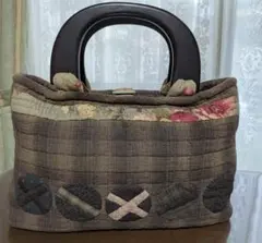 ハンドメイドキルティングバッグ