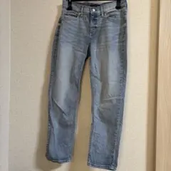 BANANA REPUBLIC ライトブルー ストレートデニム