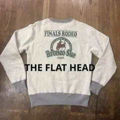 THE FLAT HEAD ハーフジップ スウェット トレーナー