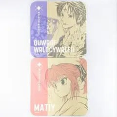 ハンターハンター クロロ マチ アートコースター