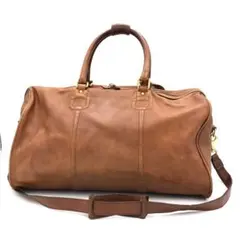 【激レア】GUCCI ボストンバッグ 2way ブラウン ホースビット レザー