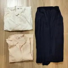UNIQLO スキッパーブラウス Sサイズ