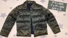 ネイビー ダウンジャケット