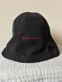 wales bonner adidas リバーシブル バケットハット 刺繍ロゴ