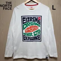 廃盤 THE NORTH FACE ロンT グラフィック 白 XL - メルカリ