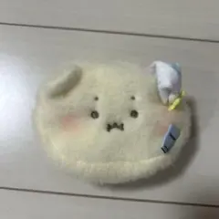 新品　韓国限定　YURANG マングロジンコム ぺちゃんこくま　ぬいぐるみポーチ