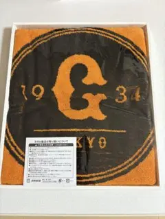 読売ジャイアンツ　バスタオル　非売品　読売新聞