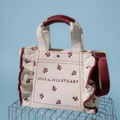 JILL by JILLSTUART Cherryシリーズフリルトートバッグ - メルカリ