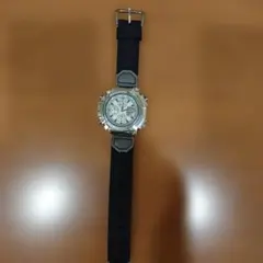 SHADOW アナログ腕時計 シルバー/ブラック