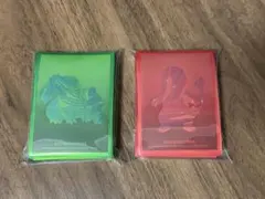 海外限定ポケモンカード　フシギタネ　ヒトカゲ　 スリーブ デッキシールド