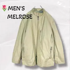 218【MEN'S MELROSE】ブルゾン フルジップジャンパー ジャケット